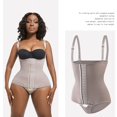 thumbnail image 4 of Prix Réduit, Combinaison Gainante pour Femmes, Taille Cintrée, Coussin de Poitrine, Sport Entraînement Physique, Matériau Confortable, Design à la Mode, Entraînement, Amincissant, Gainant Tout Temps/nylon, Spandex, Rose, 4 of 9