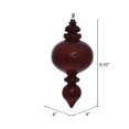thumbnail image 3 of Vickerman MC198588 Ornement de Fleuron Rond en Bois de Cuivre de 9 Po - 3 par Sac, 3 of 3