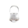 thumbnail image 2 of BLISSFUL STEP Chaussures pour Femmes Talons Compensés Transparents à Strass Bout Ouvert Slingback Chaussures Transparentes Argent 8, 2 of 8