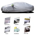 thumbnail image 3 of Housse de Voiture Housses Intégrales pour Berline avec Bande Réfléchissante Protection Solaire Antipoussière UV Résistante aux Rayures Universelle TTG, 3 of 7