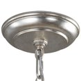 thumbnail image 4 of Uttermost Tamworth Lustre à Champagne 5 Lumières Argenté, 4 of 5