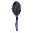 thumbnail image 2 of InfinitiPRO by Conair Detangling Cushion Hair Brush, Tourmaline‑ionic & Argan Oil Infused Pins, Purple, 1 Pc, 2 of 2