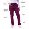 thumbnail image 4 of Adar Ensemble de Vêtements Médicaux pour Femmes - Haut de Gommage Col en V Incurvé & Pantalon D\'uniforme Médical à Cordon, 4 of 7