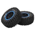 thumbnail image 3 of RC Rubber Tires, High Abrasion Resistance Replacement Part Good Grip RC Tire Strong Cushioning  For ZD Racing 1/7 -07 RC Car Blue, 3 of 8
