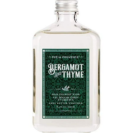 Pre De Provence Mens Fragrance Hair and Body Wash - Bergamot & Thyme