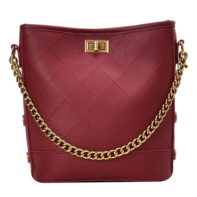 Women Bucket Bag Fashion All-match Multipurpose Crossbody Bag Top Handle Bag