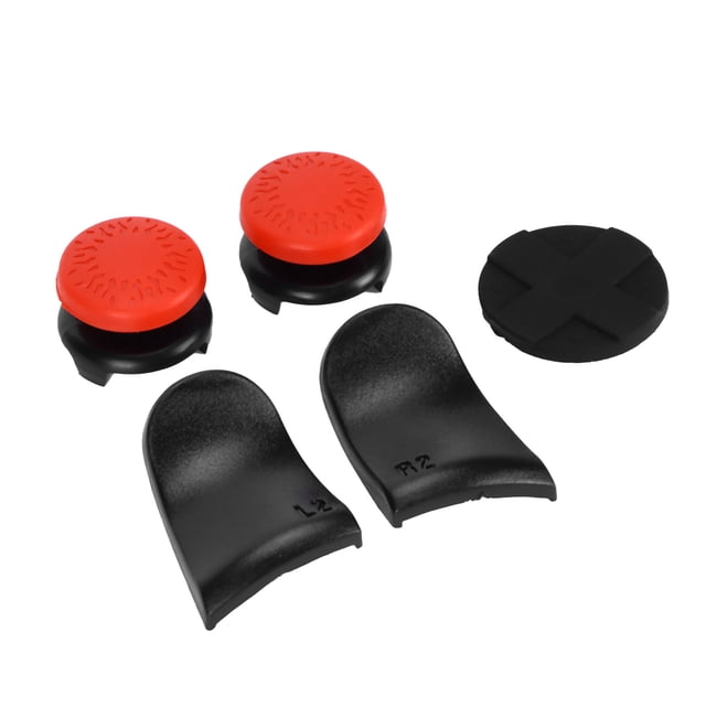 Poignée de Joystick, Accessoire de Jeu Durable Résistant à l'Usure Antidérapant pour Manette de Jeu pour Manette Noir,Blanc,Bleu,Rouge