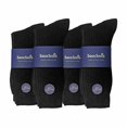 thumbnail image 2 of 12 Pair Multipack Mens 100% Cotton Socks | Sock Snob | Ribbed Dress Socks, 2 of 2