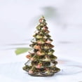 thumbnail image 4 of Arbre de Noël en Résine Décoration Mini Maison Ornements de Table de Noël, 4 of 6