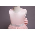 thumbnail image 2 of Robe de Gala Princesse pour Filles Longue en Tulle à Paillettes avec Nœud Robe de Fête d'Anniversaire, 2 of 6