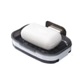 thumbnail image 1 of VogueV Wall-Mounted Suction Cup Soap Dish - Rustproof Bathroom Organizer Grey, 1 of 7
