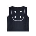 thumbnail image 4 of Robe Fille Ligne A Uniforme Scolaire Ourlet Plissé 6 Ans, 4 of 6