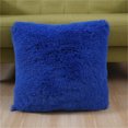 thumbnail image 1 of Agiferg Short Plush Pillow Cover Sofa Cushion Solid Color Home Pillow Cover Bedside Backrest, 1 of 3