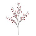 thumbnail image 2 of Décoration de Branche de Baies Rouges 27,5 Po Vaporisateur de Houx en Plastique Flexible Rouge Jaune Ornement de Noël / Feuilles Réalistes / Sans Entretien / Décoration Intérieure Centre de Table Couronne Accent, 2 of 6