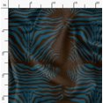 thumbnail image 2 of Soimoi Brown Poly Georgette Fabric Wild Animal Skin Print Sewing Fabric BTY 42 Inch Wide, 2 of 6