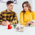 thumbnail image 3 of TIMIFIS Bluetooth Speakers Wireless Retro Bluetooth Speaker Outdoor Plug-in U Disc Audio Mini Portable Bluetooth Speaker Computer Audio Gift, 3 of 7