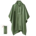 thumbnail image 1 of Cloak, Lightweight Reusable Hiking Rain Coat Jacket with Hood for Outdoor Activities, 1 of 4