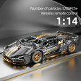 thumbnail image 1 of Technical Racing Sport Car 1280PCS Model Building Blocks City Mechanical Speed Vehicle Supercar Brick Puzzle Toys Kid Adult Gift, 1 of 5