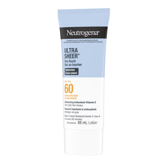 Neutrogena Ultra Sheer Dry-Touch Sunscreen SPF 60 88 mL