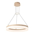 thumbnail image 1 of Artika Optical LED Pendant, Light Wood, 1 of 6