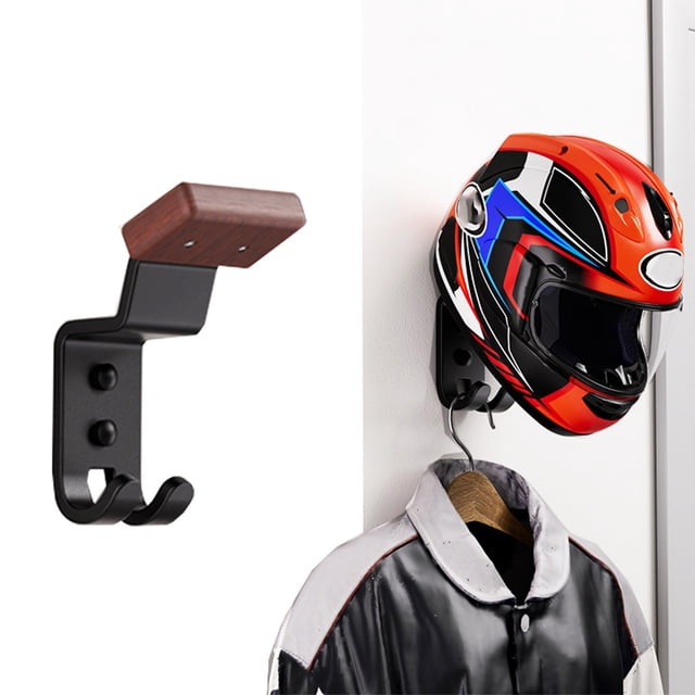 EGNMCR Support de Casque de Moto Rangement de Chapeaux de Moto Électrique Support Mural d'Exposition de Casque Support Mural de Rangement de Chapeaux Support de Rangement de Casque de Moto
