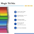 thumbnail image 4 of The Pencil Grip Magic Tri Stix Pencil Grip, 12 Count, 4 of 5