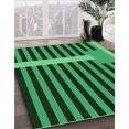 thumbnail image 3 of Ahgly Tapis Rectangulaire Lavable en Machine Intérieur Vert Émeraude Profond, 5 Pieds x 8 Pieds, 3 of 7