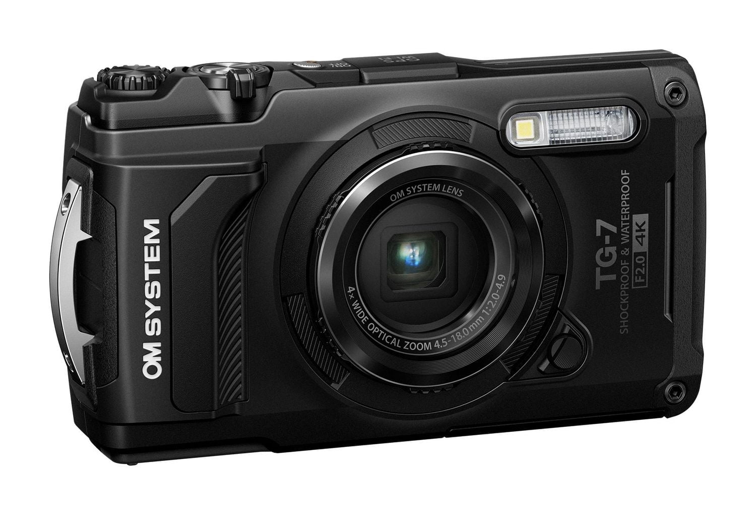 OM SYSTEM Tough TG-7 Digital Camera - Black