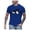 Dark Blue, variant on LUOGENLI Male T-shirts for Mens Men's T Shirt Fashion Printed Men's Short Sleeved T Shirt Mens T-shirts Graphic Tees Vintage Summer Clothes Light Gray M