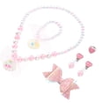 thumbnail image 4 of Ensemble de 6 Pcs Collier Bracelet Décoratif pour Enfants Bague à Doigt, 4 of 8