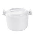 thumbnail image 1 of KAKOWELY Microwave Rice Cooker Multifunction Insulated Lunch Box Lunch Container Microwave Cooker Cookware For Microwave Oven (Small Size),8.27"X6.89"X5.51", 1 of 4
