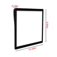 thumbnail image 3 of YANGHONGY Rechargeable A4 Tracing LED Copy Board Light Box,Slim Light Pad, USB Power Copy Drawing Board Tracing Light Board For Artists Designing, Animation, Sketching, 3 of 8