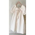 thumbnail image 1 of 2023 Nouvelle Mode Filles Manches Courtes Printemps Automne Robe Coton Enfants Mignonne Décontractée Fleurie Vestido Tenues, 1 of 7