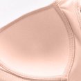 thumbnail image 3 of Besolor Wireless Bras for Women High Support Push up Gathering Bralettes Soft Full Coverage Underwear 2 Pack, 3 of 6