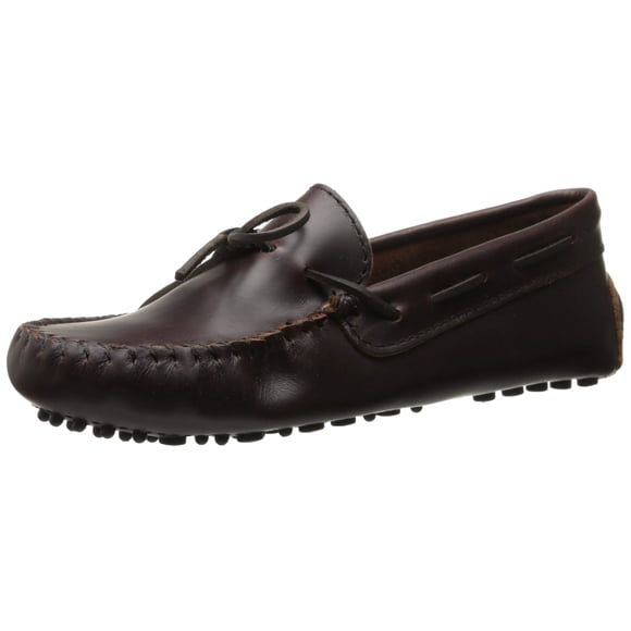 Minnetonka Women's Classic Driving Moccasin,Dark Brown Lariat,9 M US