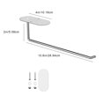 thumbnail image 3 of EGNMCR Kitchen Gadgets, Kitchen Accessories, Kitchen Utensils & Gadgets Cup Lid Rack Stainless Steel Paper Towel Rack Cup Lid Storage Cup Lid Hook Easy To Install Hook Storage Rack hook up, 3 of 8