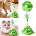 thumbnail image 1 of Interactive Cat Tower Toy with Detachable Tracks and Exercise Puzzle Featuring Teasing Feather for Indoor, 1 of 5