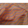 thumbnail image 4 of oneOone Silk Tabby Fabric Serpentine Stripe Decor Fabric Printed BTY 42 Inch Wide, 4 of 4