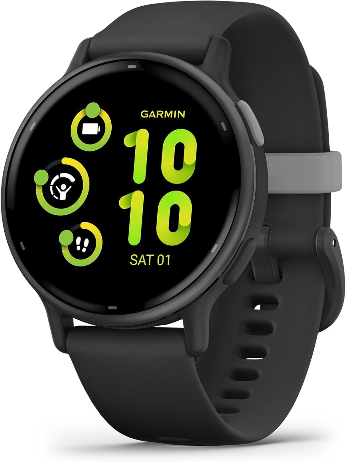 Garmin vívoactive 5 – Brand New | Health and Fitness GPS Smartwatch | AMOLED Display | Up to 11 Days of Battery | Black