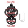 thumbnail image 2 of TopLLC Tools&Home Improvement Folding Turntable Water Cup Aluminum Alloy Folding Cup With Rotation Turntable And Screws Tool Light Bicycle Bottle For Motorcycles Bicycles Water cup holder, 2 of 5