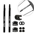 thumbnail image 1 of Tubeless s Stem, Aluminum Alloy Bike Vacuum Tire Rim Extension , 2Pcs 80mm, 1 of 8