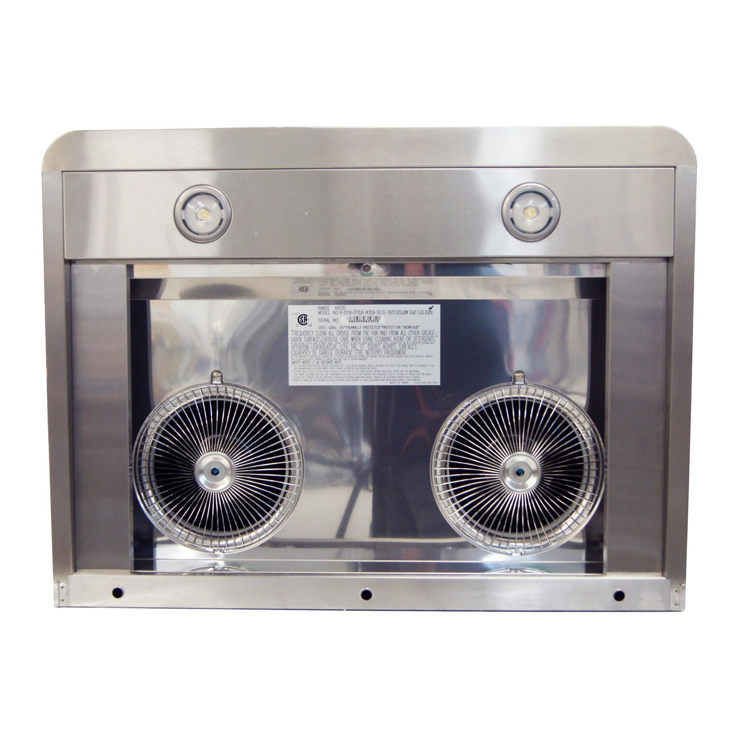 Sakura 30 "B51 Hotte de cuisinière en acier inoxydable