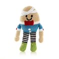 thumbnail image 2 of Pebble / Fait Main Humpty Dumpty / Crochet / Commerce Équitable / Jeu Imaginatif / Hochet / Lavable en Machine, 2 of 10