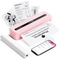 thumbnail image 1 of Phomemo M832 Portable Printers Wireless for Travel, Bluetooth Thermal Printer, Inkless Mobile Printer Support 8.5'' x 11'' & A4 Thermal Paper, Compatible with iPhone Android Laptop for Office Car Home, 1 of 9