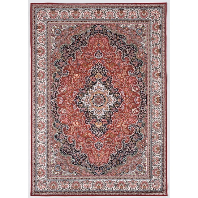 Emerald Barton Cream & Grey 3'3" x 5' Accent Rug