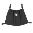 thumbnail image 4 of Sac de Rangement Polyvalent pour Console Parentale Porte-Gobelet Accessoires Lapin Noir, 4 of 8