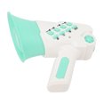 thumbnail image 1 of Funny Megaphone, Multi Voice Effects Voice Changer Horn Toy Light Green Recording Playback  for Party, 1 of 7