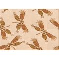 thumbnail image 1 of Ahgly Company Tapis d'Intérieur Lavables en Machine, Rectangle, Zone Orange, 5' x 7', 1 of 7