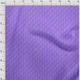 thumbnail image 4 of oneOone Silk Tabby Violet Fabric Geometric Sewing Material Print Fabric By The Yard 42 Inch Wide, 4 of 4