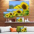 thumbnail image 3 of Magnifique Vue de Tournesols - Impression sur Toile Florale, 3 of 4